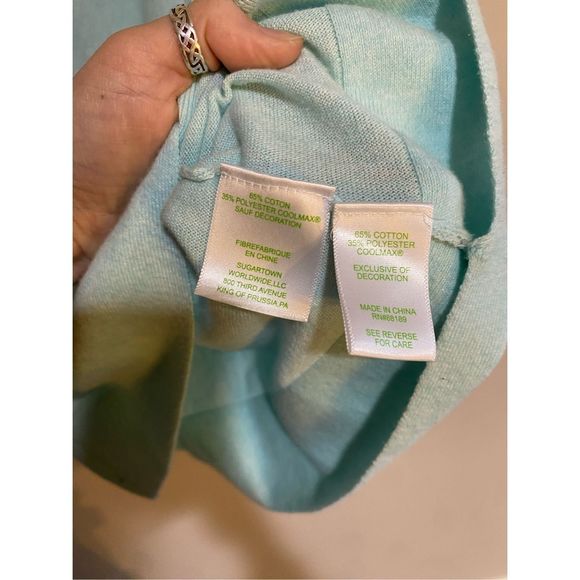 Lilly Pulitzer Milton Boatneck Sweater Whispered Heather Blue, Size XS, MP $148 - Picture 6 of 12